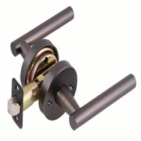 Design House 580902 Eastport 2-Way Adjustable Hall and Closet Lever, Brushed Bronze