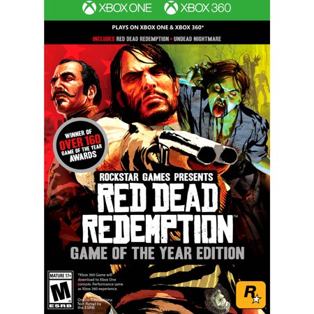 Red Dead Redemption: Game of the Year Edition, Rockstar Games, Xbox One/360, 710425490071