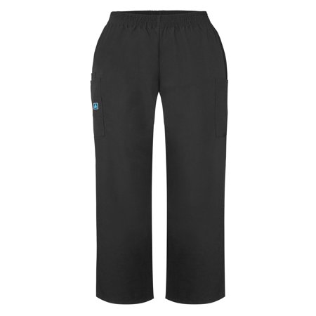 Blue Dress Pants - Adar Universal Natural-Rise Comfort 4 Pkt Cargo Tapered Leg Pants Petite - 503P - Black - S