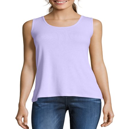 Women's Mini-Ribbed Cotton Tank Top