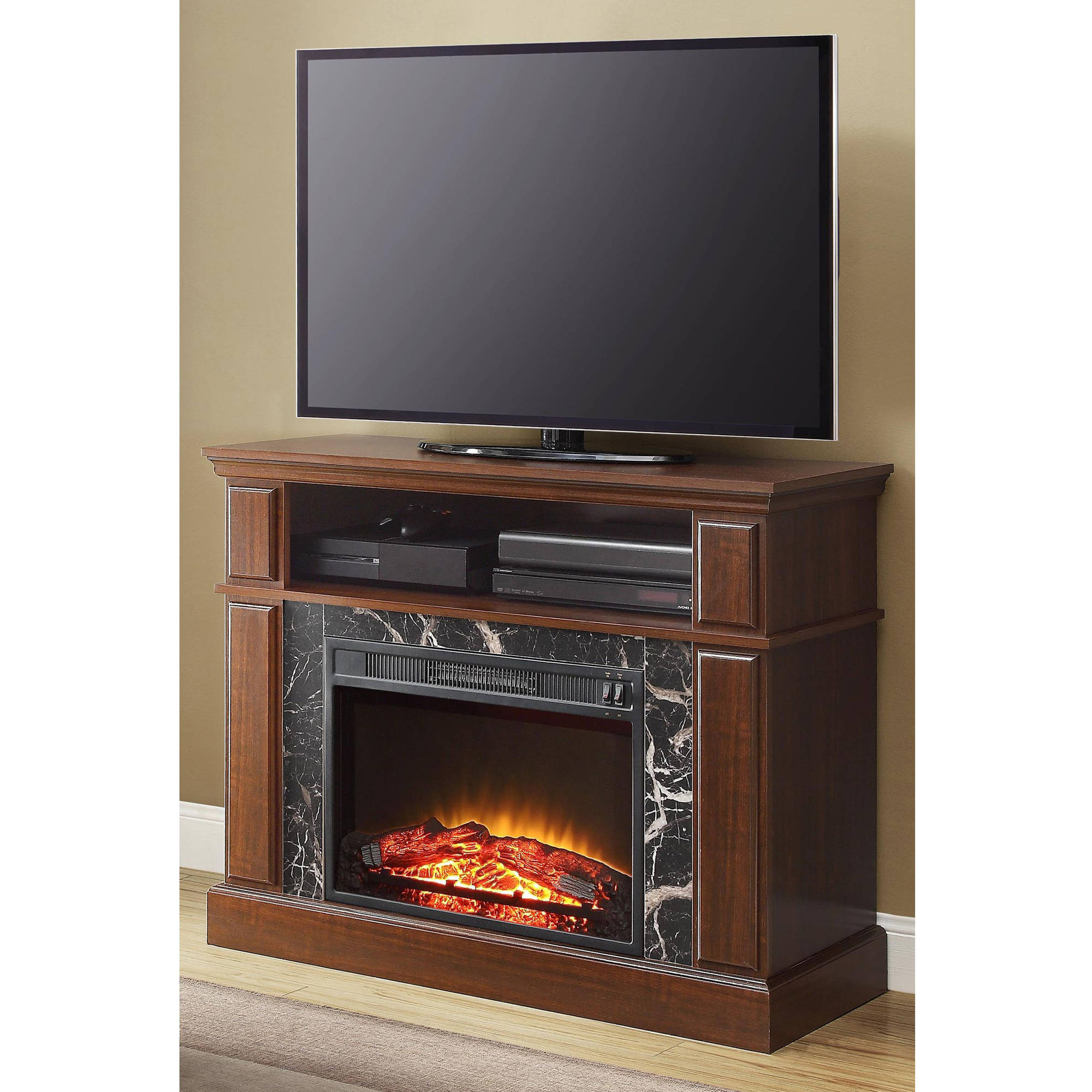 Whalen 41'' Cherry Media Fireplace for TVs up to 50''