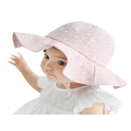 OUMY Baby Girl Sun Hat Outdoor Protected Cap 1-4Y