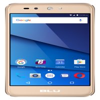 BLU Grand X LTE G0010WW Unlocked GSM Dual-SIM Phone w/ 8MP Camera - Gold