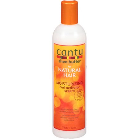(2 pack) Cantu Shea Butter for Natural Hair Moisturizing Curl Activator Cream, 12
