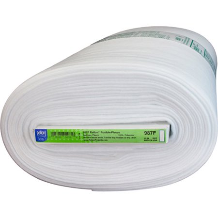 - Pellon Fusible Fleece, White, 45