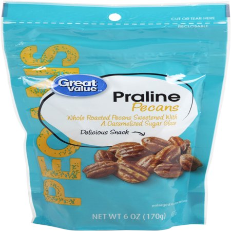 - Great Value Praline Pecans, 6 Oz.