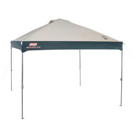 Coleman 10' x 10' Straight Leg Instant Canopy/Gazebo (100 sq. ft (Coleman Event Shelter 15x15 Best Price)