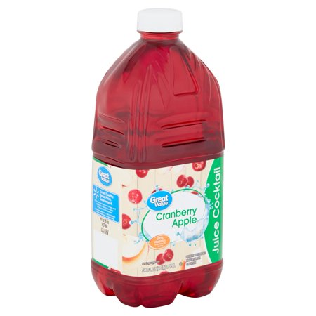 Cranberry Apple flavored Juice cocktail from concentrate (078742225999)