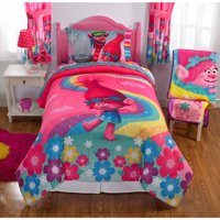 Dreamsworks Trolls "Show Me A Smile" Bed in Bag Bedding Set