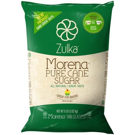 Flavored Cane Sugar - Zulka Pure Cane Sugar, 8 Lb