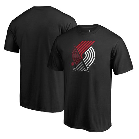 Portland Trail Blazers Fanatics Branded X-Ray T-Shirt - (Best Trails In Portland)