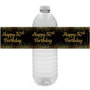 50th birthday stickers