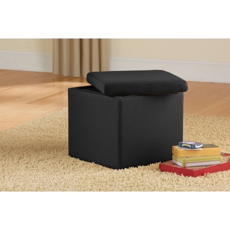 Urban Shop Faux Suede Ultra Storage Ottoman, Multiple Colors