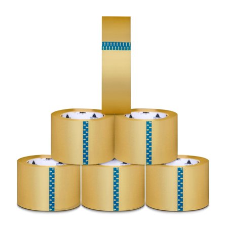 Carton Sealing Packaging Tape, 3 in x 110 yds, 3