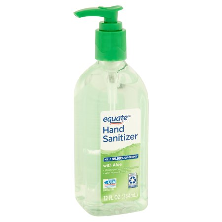 Equate Hand Sanitizer with Aloe, 12 fl oz - Walmart.com