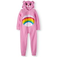 Care Bears Girls' Poly 1-Piece Footless Sleeper