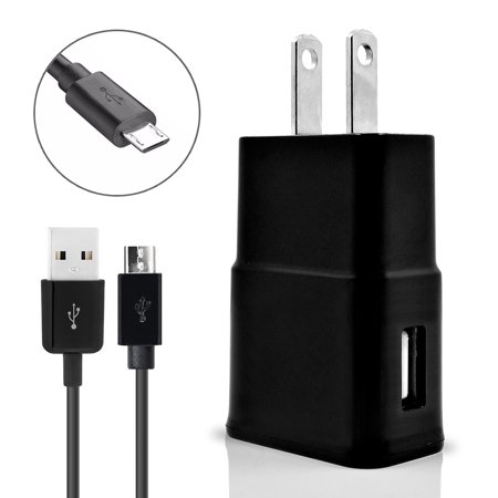 For HTC Desire 630 Cell Phones Accessory Kit 2 in 1 Charger Set [3.1 Amp USB Wall Charger + 3 Feet Micro USB Cable]