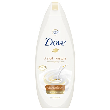 Dove Dry Oil Moisture Body Wash, 22 oz (Best Oil Body Wash)