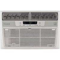 Frigidaire 8,000 BTU 115V Window-Mounted Mini-Compact Air Conditioner with Temperature-Sensing Remote Control in White