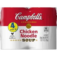 (12 Cans) Campbell's Condensed Chicken Noodle Soup, 10.75 oz