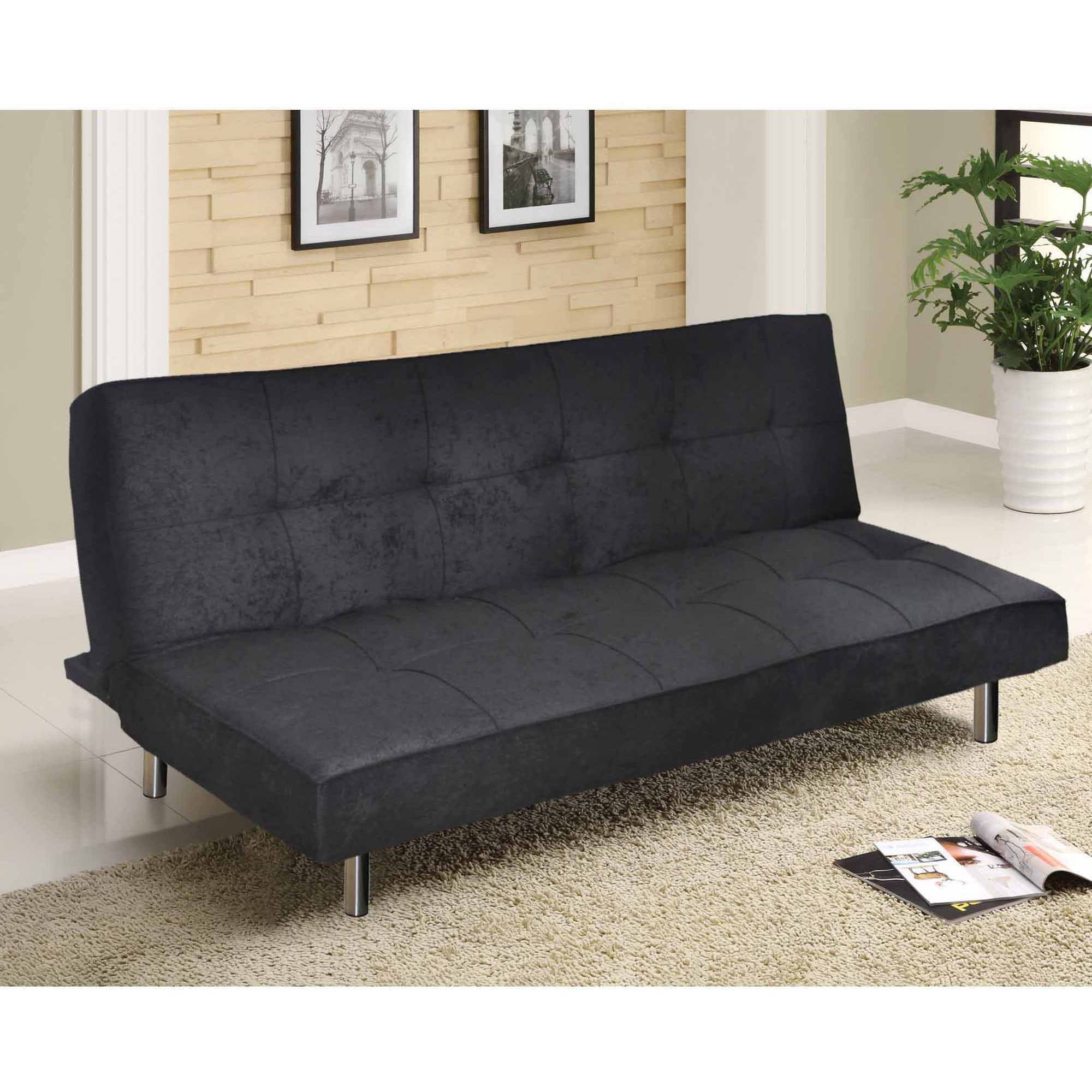 Urban Shop Tiffany Microfiber Futon, Multiple Colors