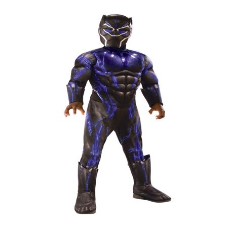 Rubies Costume Co Deluxe Black Panther Child Halloween (Best Halloween Costumes For Black Women)