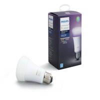 Philips Hue White and Color Ambiance A19 Smart Light Bulb, 60W LED, 1-Pack