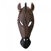 Zebra Kitchen Accessories Zebra Mask Wall Plaque