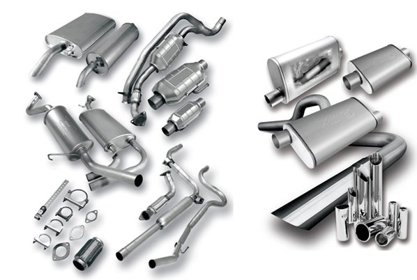 Dakota Mufflers - AP EXHAUST PRODUCTS 700407 00-03 DAKOTA 3.9L/4.7L/5.9L DIRECT FIT MUFFLER - MSL MAXIMUM