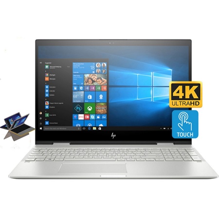 HP Envy X360 15t Convertible 2-in-1 Premium Home and Business Laptop (Intel 8th Gen i7-8550U, 8GB RAM, 1TB HDD + 16GB Intel Optane, 15.6