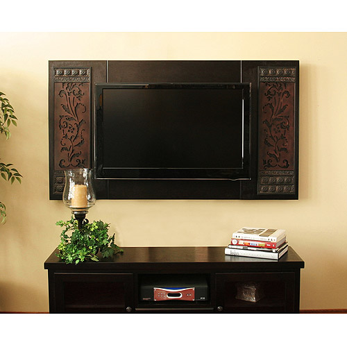 Decorative Panel for 40'' to 47'' Televisions, Mocha