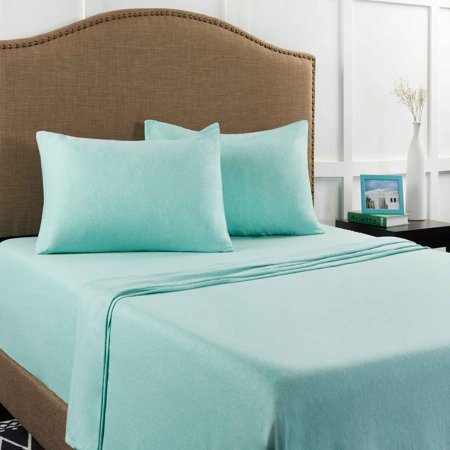 Mainstays Jersey Knit Bedding Sheet Set - Walmart.com