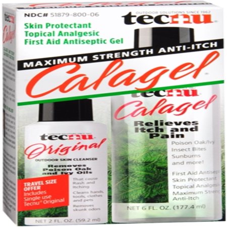 - Tec Laboratories Tecnu Calagel First Aid Antiseptic Gel, 6 oz