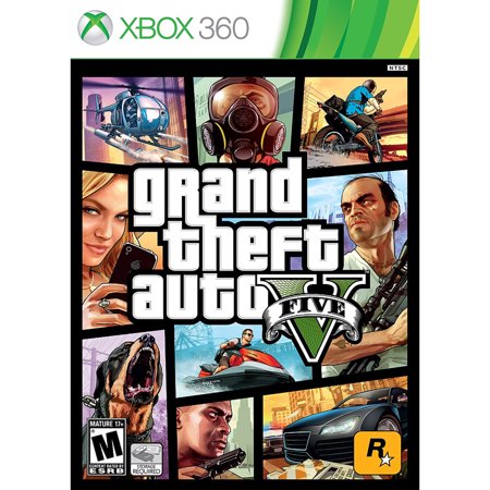 Grand Theft Autov Rockstar Games Xbox 360 710425491245 Walmart Com