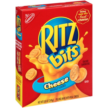 Nabisco Ritz Bits Cheese Cracker Sandwiches, 8.8