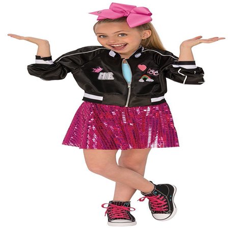 Girl's JoJo Siwa Bomber Set Halloween Costume - Walmart.com