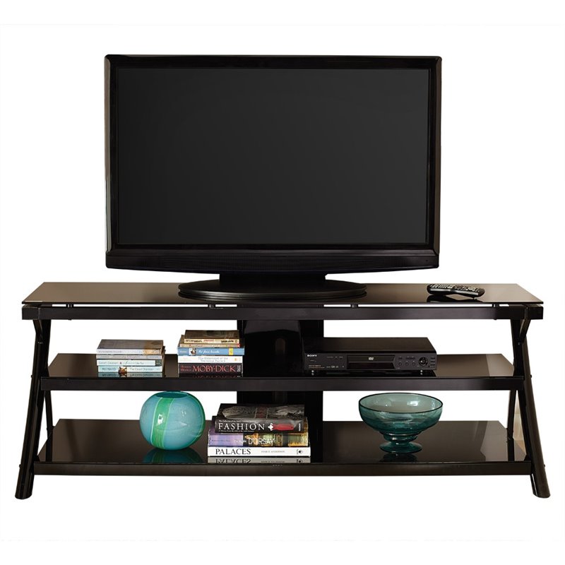 Steve Silver Cyndi TV Stand - Black