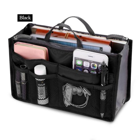 Black Friday Clearance! Women Pocket Large Travel Insert Handbag Tote Organizer Tidy Bag Purse Pouch (Best Travel Bags For Women)