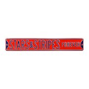 Authentic Street Signs Wall Decor Authentic Street Signs Steel Stars And Stripes Forever Sign Wall D Cor