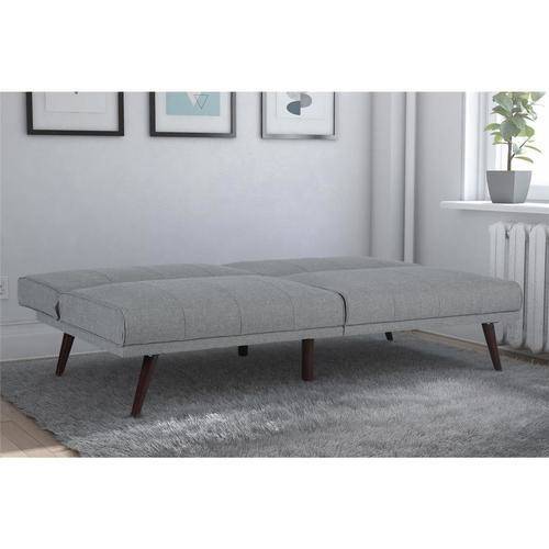 DHP Lone Pine Linen Futon, Gray Linen
