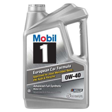 Mobil 1 Advanced Full Synthetic Motor Oil 0W-40, 5 (Best Motor Oil Treatment)