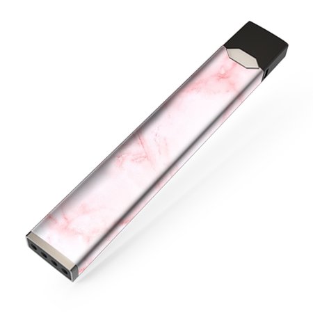 Skin Decal For Juul Vape / Rose Pink Marble