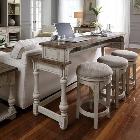 table liberty morgan console stools furniture industries creek
