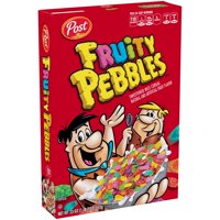 (2 Pack) Post Fruity Pebbles Gluten Free Breakfast Cereal, 23 Oz