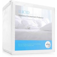 Lucid Zippered Mattress Encasement Bed Bug and Waterproof Protector