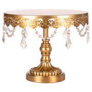 gold pedestal cake stands