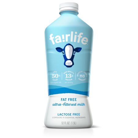 Fairlife Fat-Free Skim Milk, 52 Fl Oz, 1 Count - Walmart.com