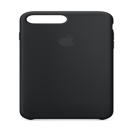 - Apple Silicone Case for iPhone 8 Plus & iPhone 7 Plus - Black
