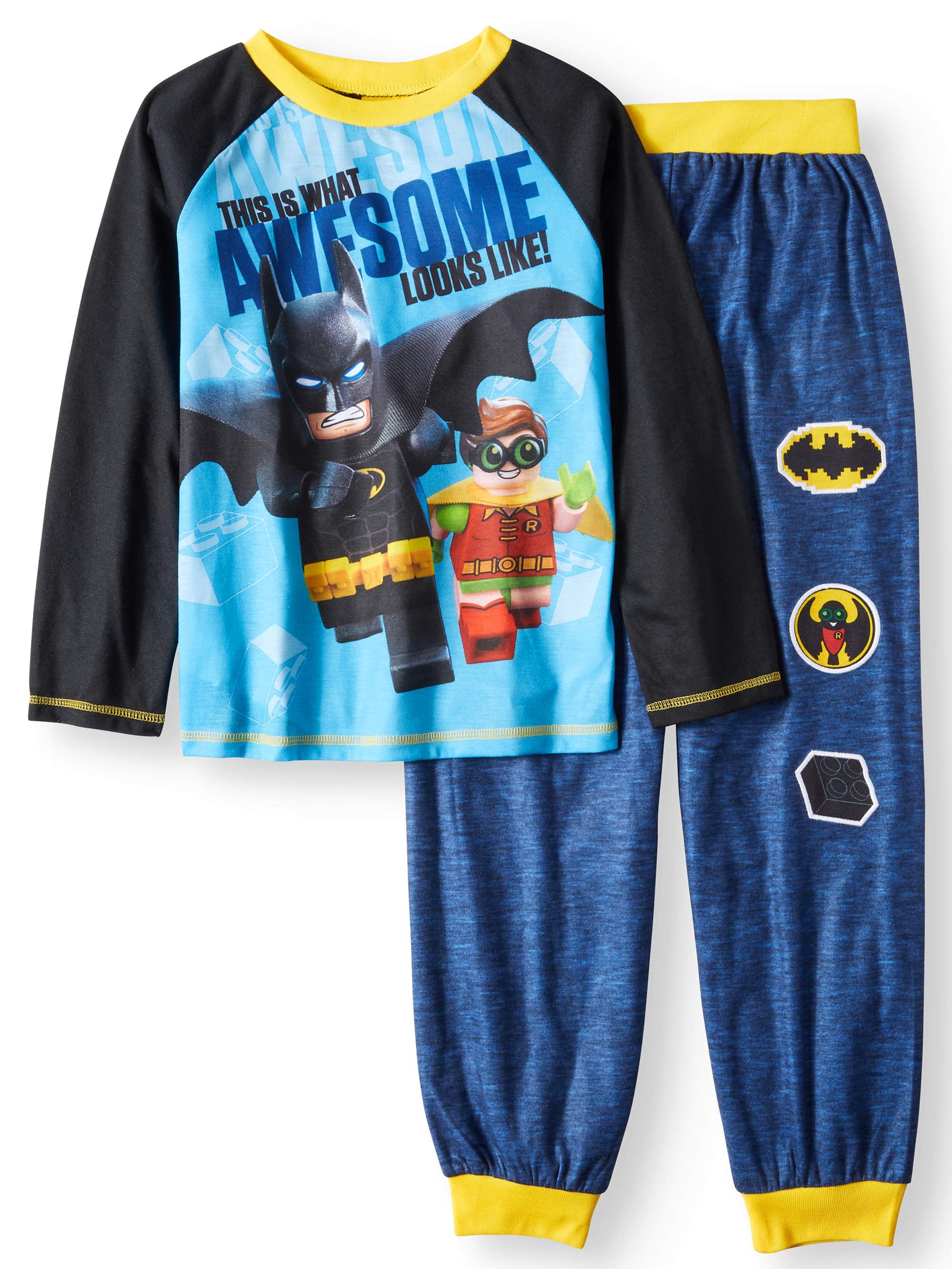 LEGO Batman Big Girls Batgirl Ruffle Short Sleeve Nightgown Pj