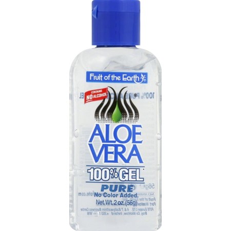 Fruit of the Earth Aloe Vera 100% Gel 2 oz (Best Brand Of Aloe Vera Gel For Skin)